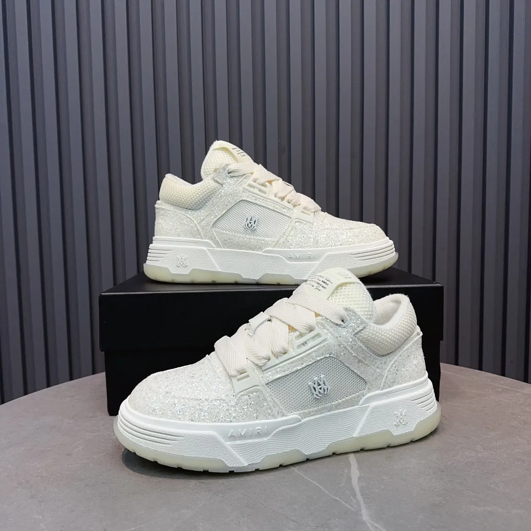 Men's shoes 💰660💰 AMIRI AMIRI trendy brand hot sale 🔥 Available all year round, couples 💑 Official website synchronization Imported fabrics 1⃣️ vs 1⃣️ replica, original factory special original sole, 35-45 (45. non-refundable)